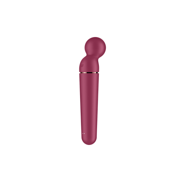Vibromasseur wand rouge USB 60 vibrations Planet Wand-er Satisfyer 